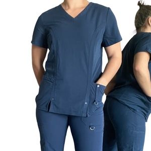 Dickies navy blue scrub set